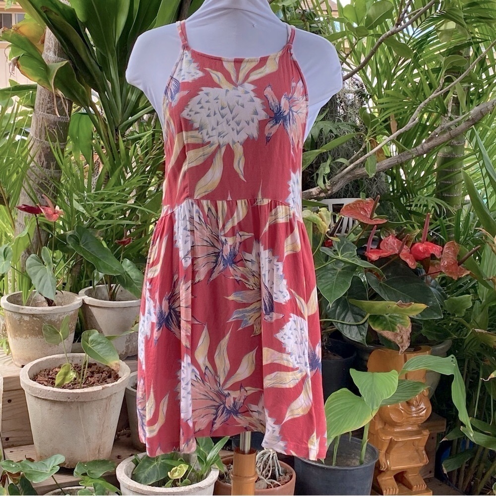 Roxy Coral Floral Sundress